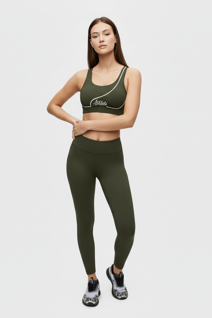 Custom Name Seamless Sports Bra