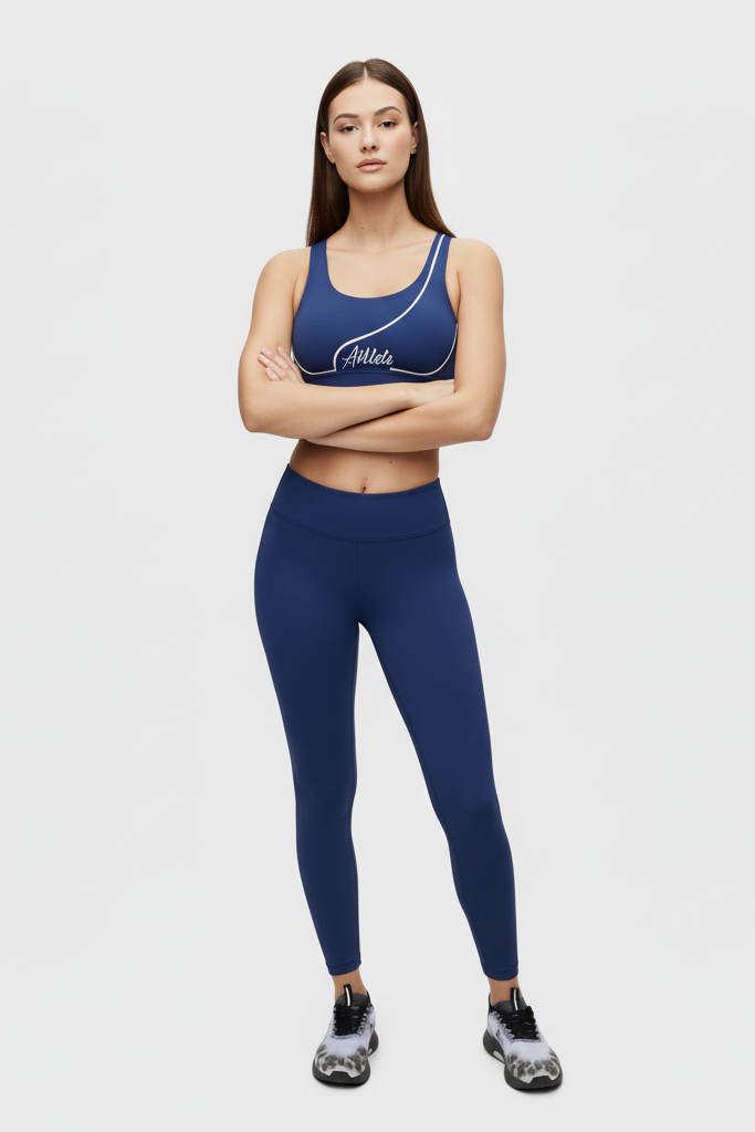 Custom Name Seamless Sports Bra