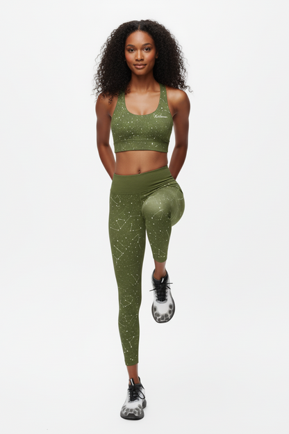Custom Name Constellation Sports Bra
